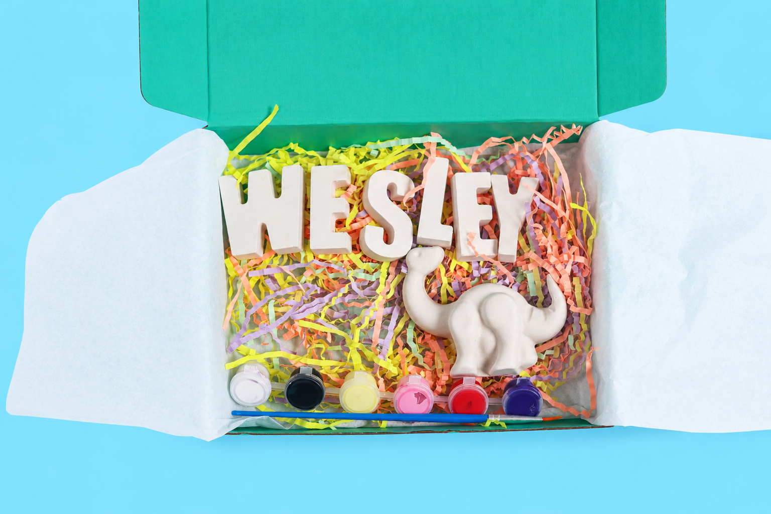Personalised Name Box- Green